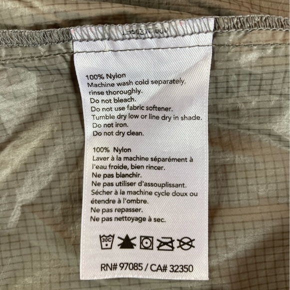 Outdoor Research Gray Packable Running Jacket Rain Wind Reflector (Size S) - Picture 12 of 16